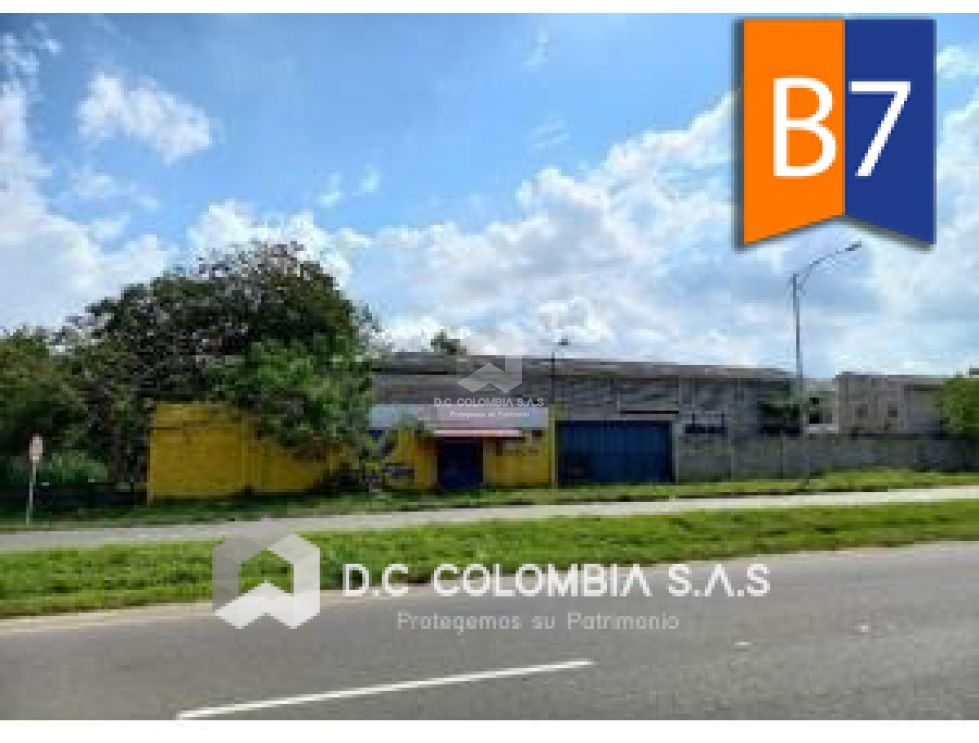 Lote con 2 Bodegas en Venta en la Candelaria - Galapa - Atlántico
