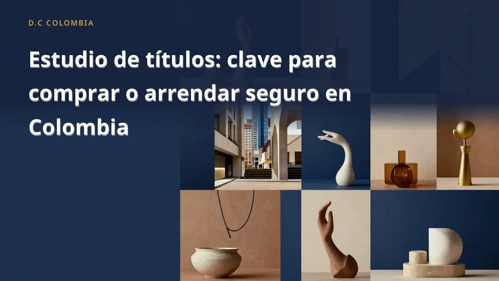 Title Search: The Key to Buying or Renting Safely in Colombia